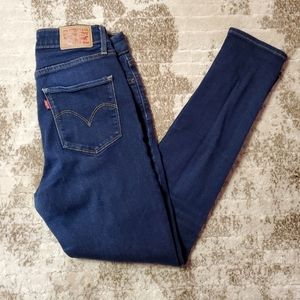Levi's High Rise Skinny Jeans